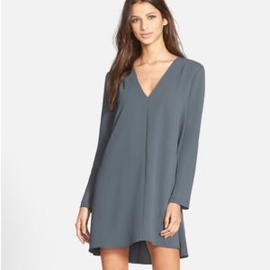 ASTR | Moody Gray Swing Dress